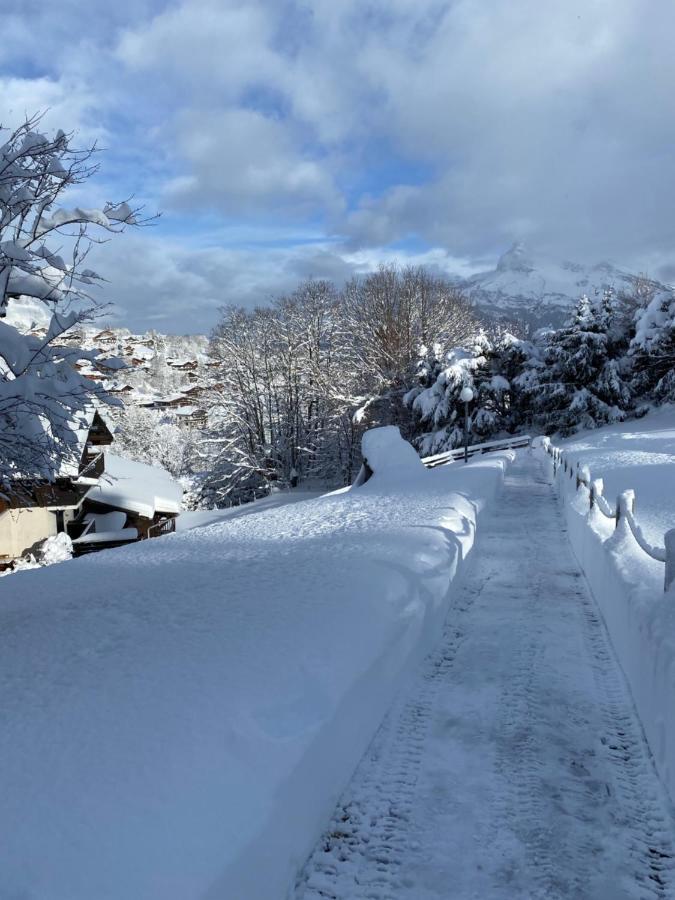 Megeve Le Sapin Bat A Apartment Екстериор снимка